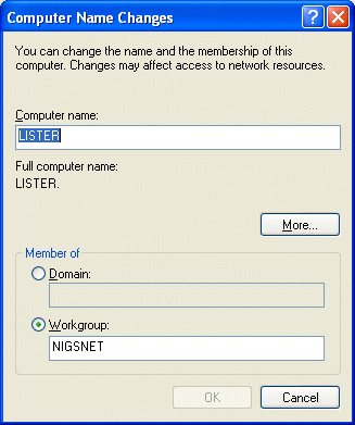 XP Computer ID